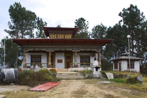 Joint Hindu-Buddhist temple in Damphu town