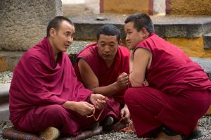 Monks in Lhasa