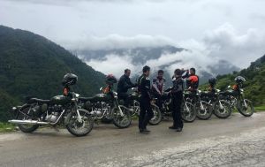 Motorbikes in Bhutan